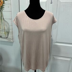 Mystree Women's Soft Pink Short Sleeve Top